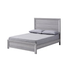 Ensemble de chambre à coucher Essa 3 pièces à panneaux gris