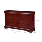Commode Cavender à 6 tiroirs