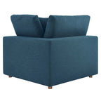 Canapé d'angle Commix 6 pièces rembourré de duvet