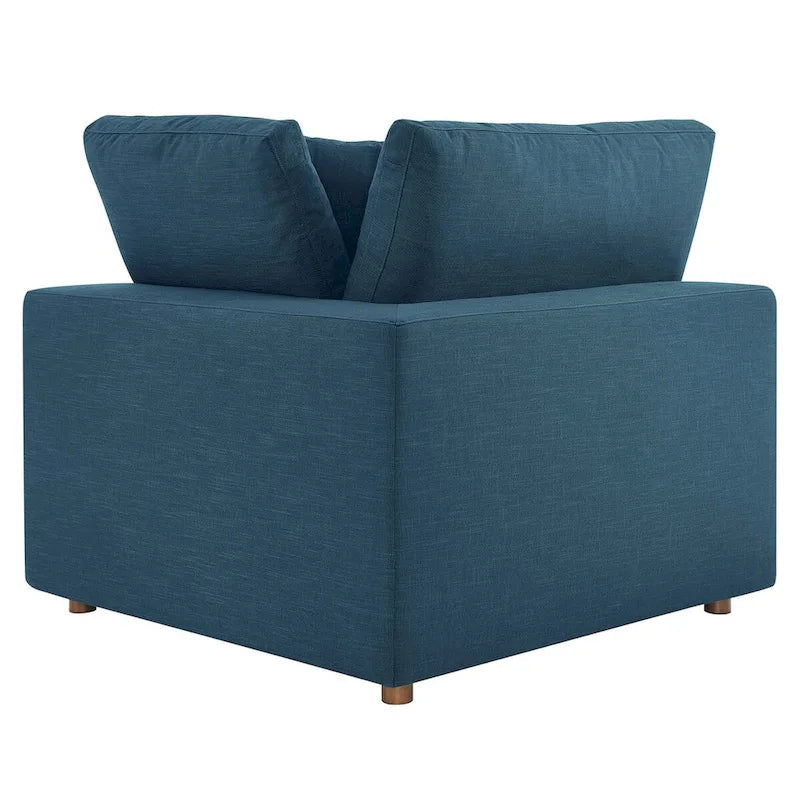 Canapé d'angle Commix 6 pièces rembourré de duvet