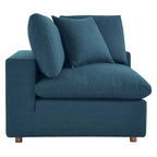 Canapé d'angle Commix 6 pièces rembourré de duvet