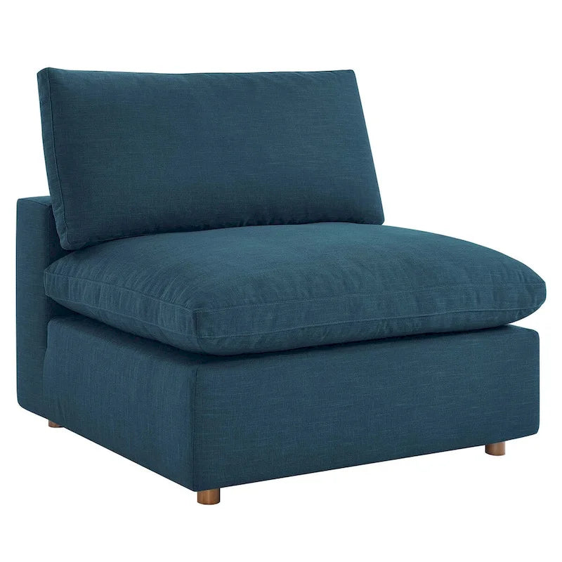 Canapé d'angle Commix 6 pièces rembourré de duvet