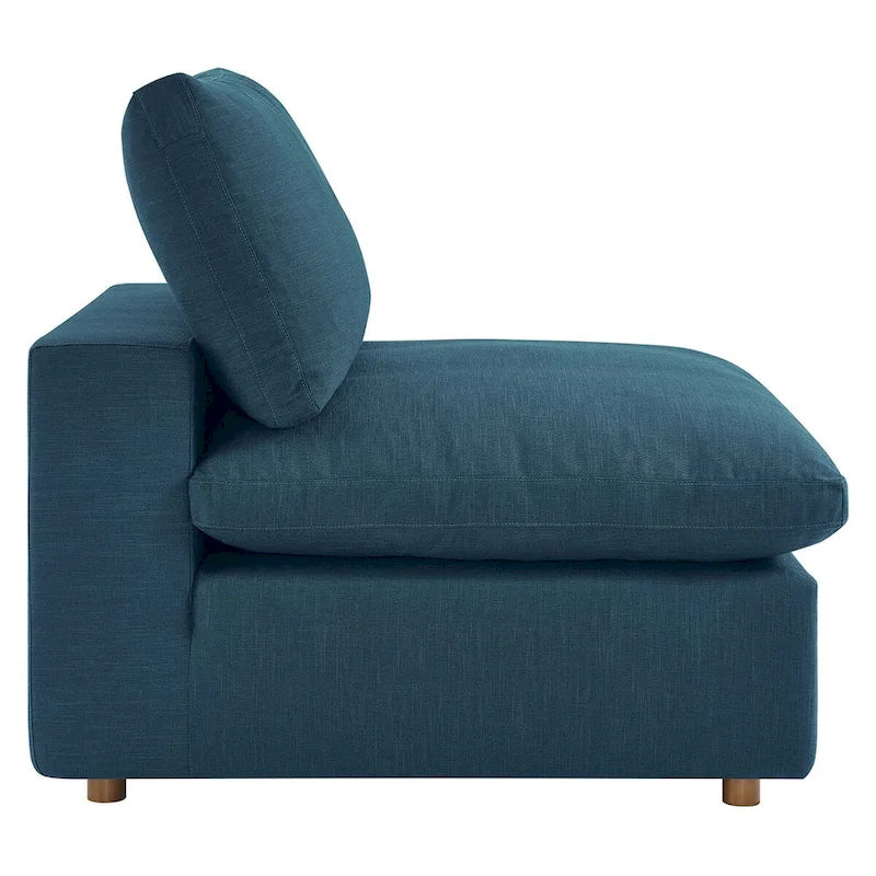 Canapé d'angle Commix 6 pièces rembourré de duvet