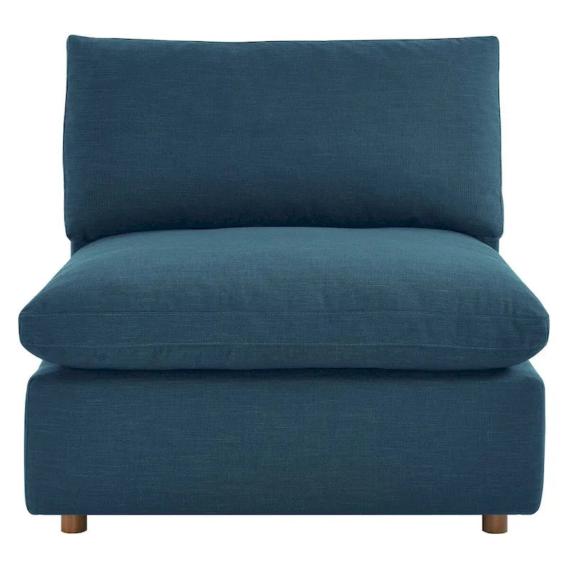 Canapé d'angle Commix 6 pièces rembourré de duvet