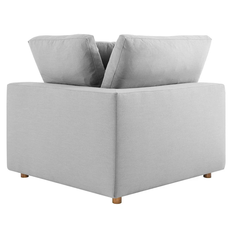 Canapé d'angle Commix 6 pièces rembourré de duvet