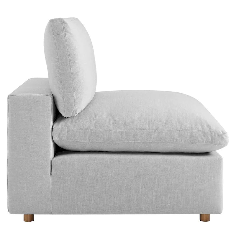 Canapé d'angle Commix 6 pièces rembourré de duvet