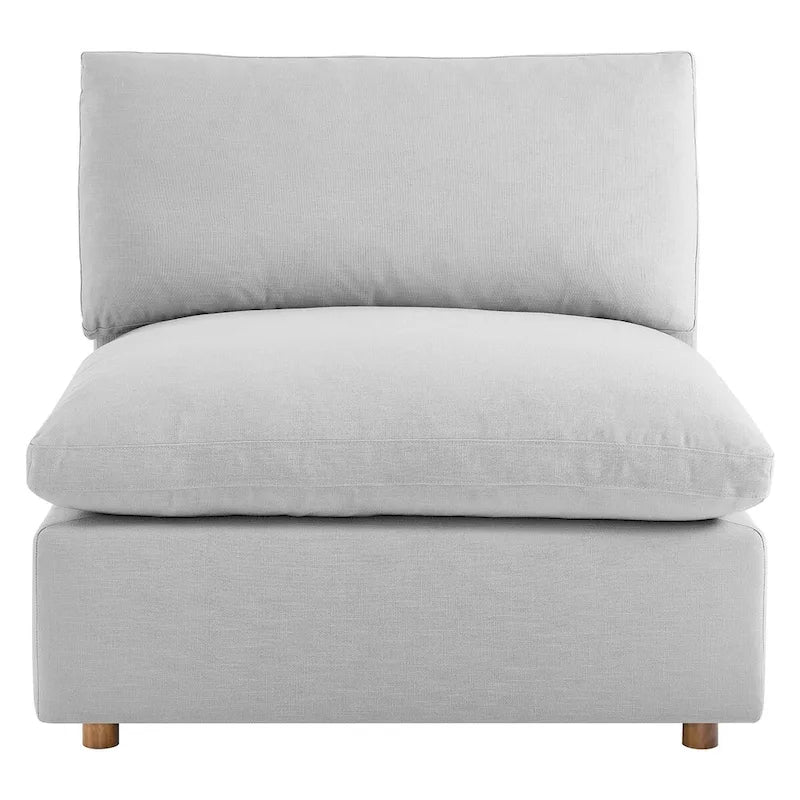 Canapé d'angle Commix 6 pièces rembourré de duvet