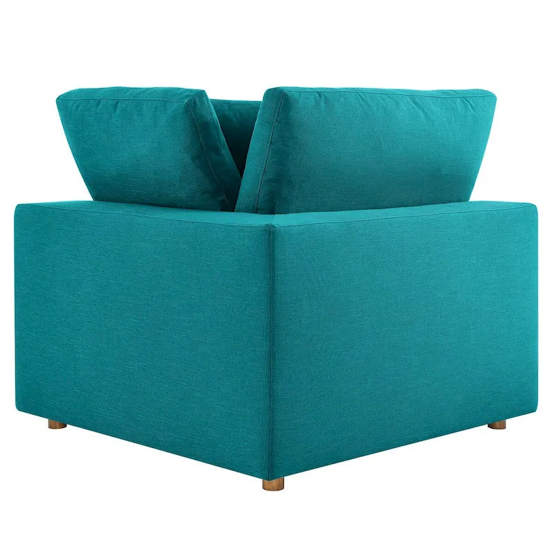 Canapé d'angle Commix 6 pièces rembourré de duvet