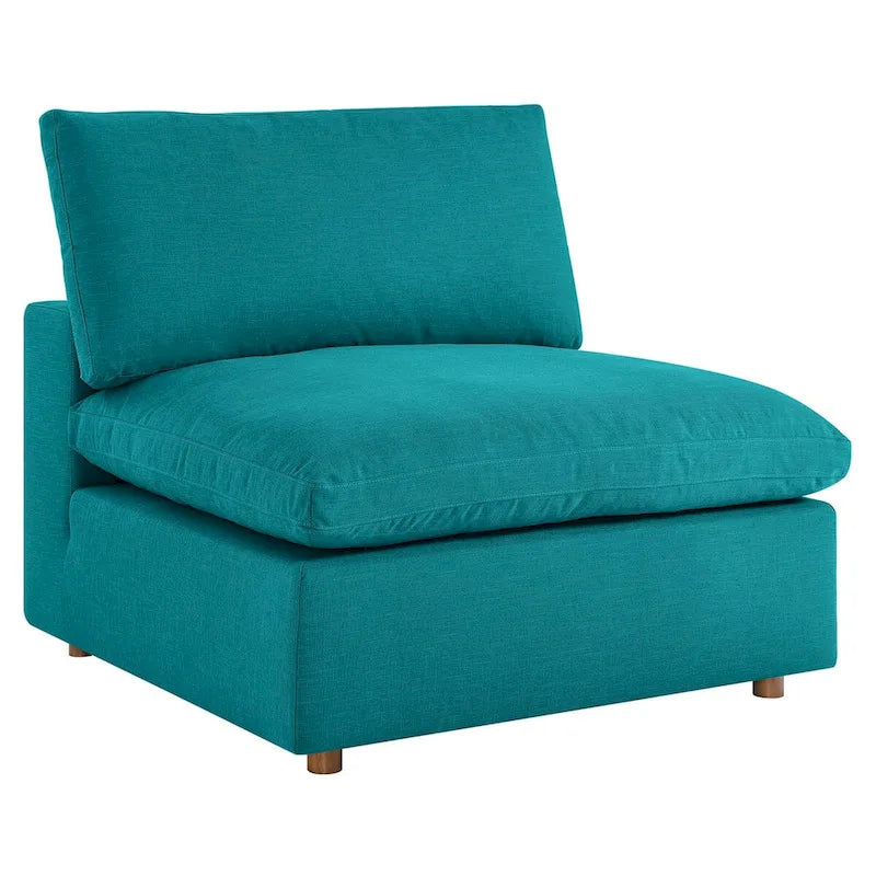 Canapé d'angle Commix 6 pièces rembourré de duvet