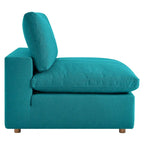 Canapé d'angle Commix 6 pièces rembourré de duvet