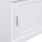 Banc d'entrée multifonctionnel 4 en 1 avec porte-manteau et rangements à chaussures