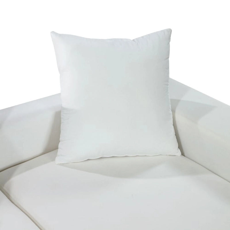 Canapé d'angle moderne en forme de U, canapé en velours avec de nombreux coussins inclus