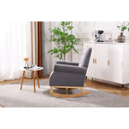 Fauteuil à bascule, fauteuil d'appoint rembourré pour chambre d'enfant ou salon, petit fauteuil à bascule contemporain, fauteuil enfant avec accoudoirs rembourrés