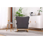 Fauteuil à bascule, fauteuil d'appoint rembourré pour chambre d'enfant ou salon, petit fauteuil à bascule contemporain, fauteuil enfant avec accoudoirs rembourrés