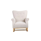 Fauteuil à bascule, fauteuil d'appoint rembourré pour chambre d'enfant ou salon, petit fauteuil à bascule contemporain, fauteuil enfant avec accoudoirs rembourrés