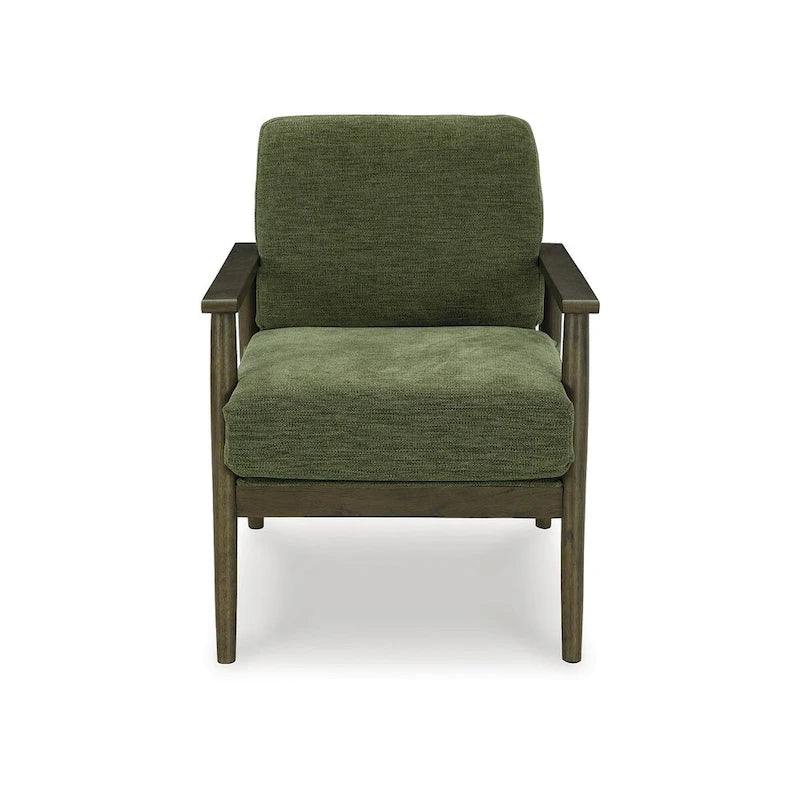 Fauteuil d'appoint en bois de showood vert, Signature Design by Ashley Bixler - 63,2 cm (L) x 78,3 cm (P) x 86,4 cm (H)