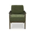 Fauteuil d'appoint en bois de showood vert, Signature Design by Ashley Bixler - 63,2 cm (L) x 78,3 cm (P) x 86,4 cm (H)