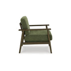 Fauteuil d'appoint en bois de showood vert, Signature Design by Ashley Bixler - 63,2 cm (L) x 78,3 cm (P) x 86,4 cm (H)