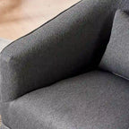 Fauteuil pivotant avec repose-pieds, fauteuil pivotant d'appoint pour salon