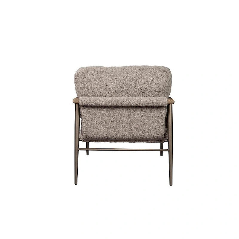 Fauteuil d'appoint rembourré McNeal, gris délavé