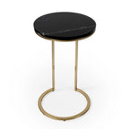 Table d'appoint en marbre noir Butler Shounderia