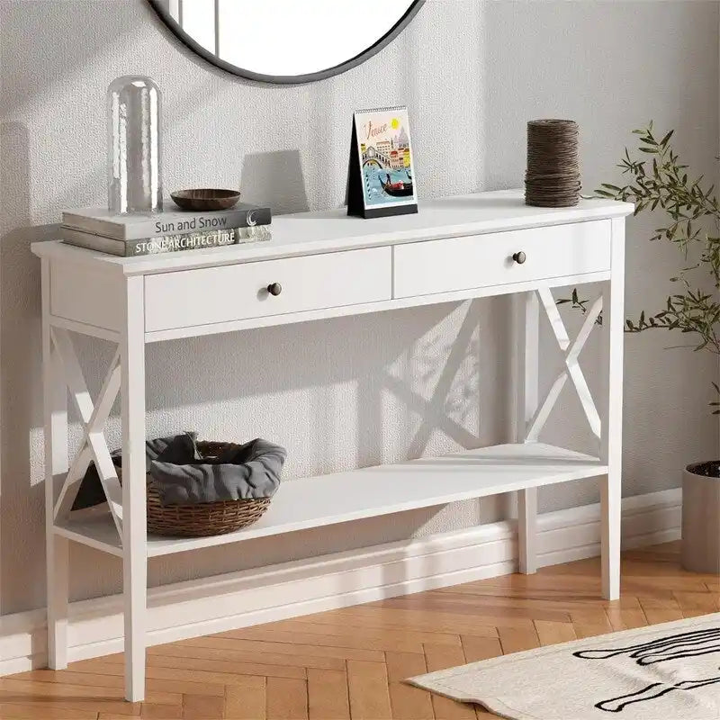Console 47 avec tiroirs - 11,81 po P x 47,24 po L x 31,5 po H