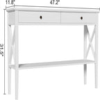 Console 47 avec tiroirs - 11,81 po P x 47,24 po L x 31,5 po H