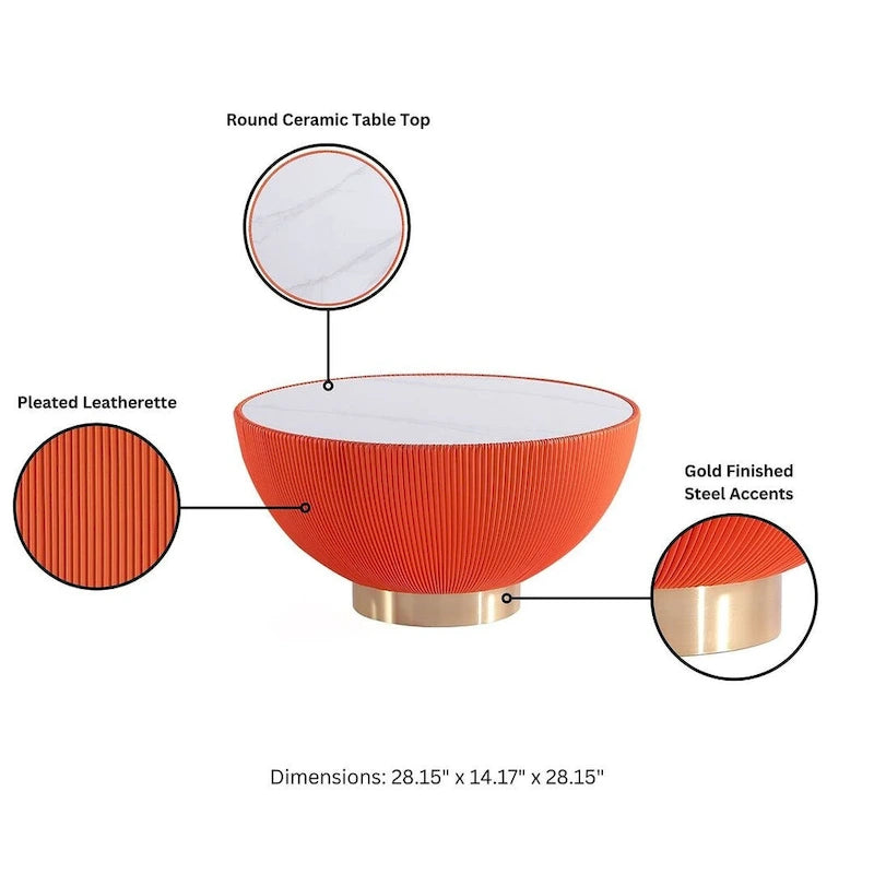 Ensembles de tables rembourrées Manhattan Comfort Modern Anderson 2.0