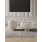 Ensembles de tables rembourrées Manhattan Comfort Modern Anderson 2.0