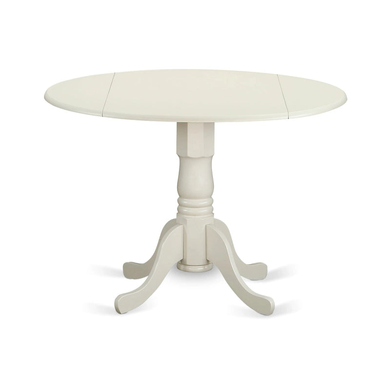 L'ensemble de salle à manger East West Furniture comprend une table de salle à manger et des chaises de cuisine en lin (options de finition et de pièces).