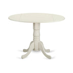 L'ensemble de salle à manger East West Furniture comprend une table de salle à manger et des chaises de cuisine en lin (options de finition et de pièces).