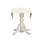 L'ensemble de salle à manger East West Furniture comprend une table de salle à manger et des chaises de cuisine en lin (options de finition et de pièces).