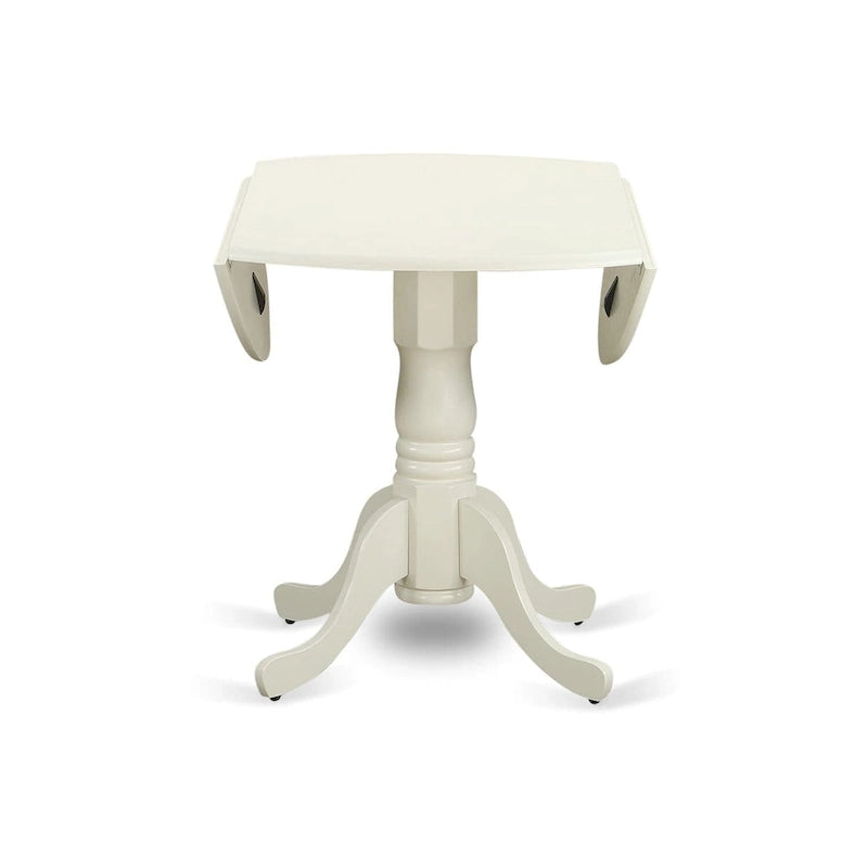 L'ensemble de salle à manger East West Furniture comprend une table de salle à manger et des chaises de cuisine en lin (options de finition et de pièces).