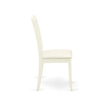 L'ensemble de salle à manger East West Furniture comprend une table de salle à manger et des chaises de cuisine en lin (options de finition et de pièces).