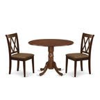 L'ensemble de salle à manger East West Furniture comprend une table de salle à manger et des chaises de cuisine en lin (options de finition et de pièces).