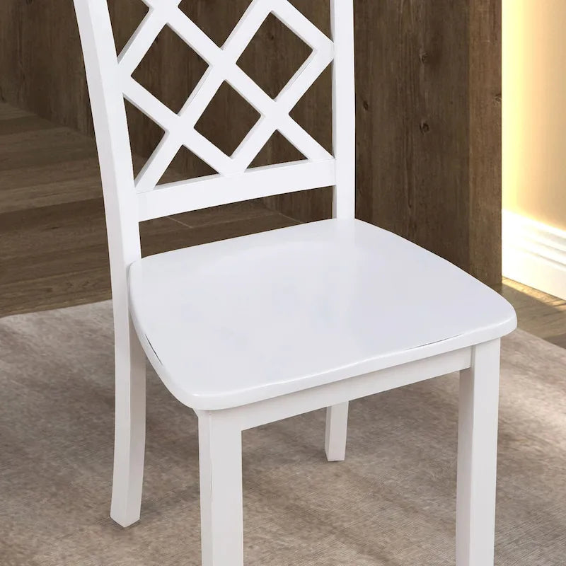 Ensemble de salle à manger 5 pièces en bois massif style ferme Manheim Casual de Furniture of America