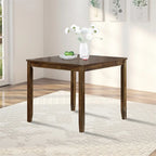 Table carrée de salle à manger en bois
