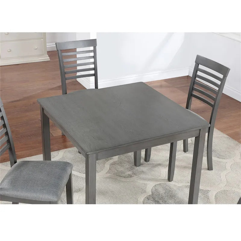 Table carrée de salle à manger en bois