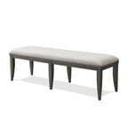Banc de salle à manger rembourré Grant de Roundhill Furniture, beige