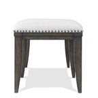 Banc de salle à manger rembourré Grant de Roundhill Furniture, beige