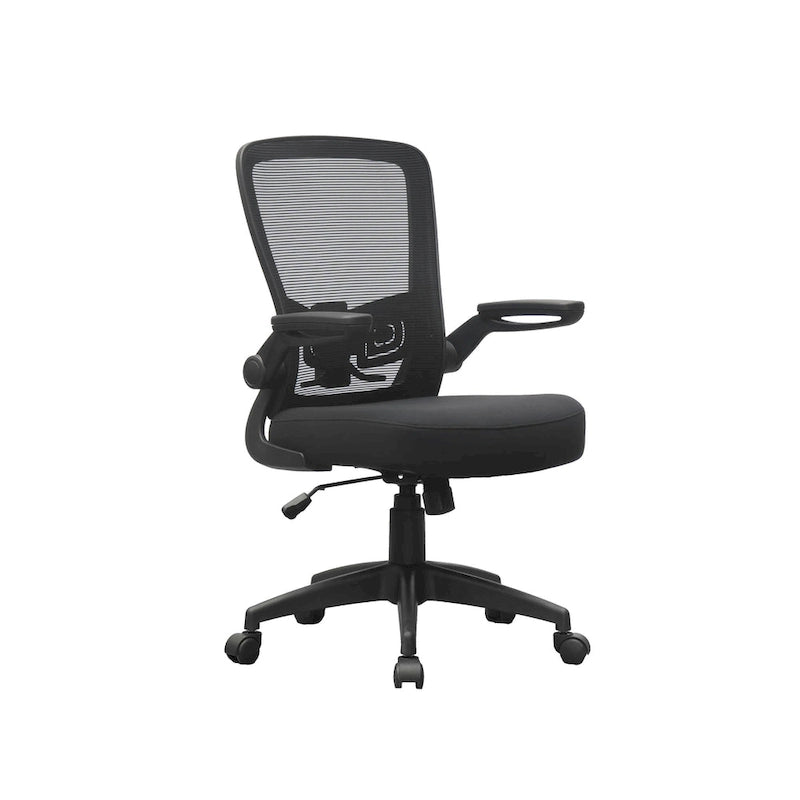 Chaise de bureau BOSS à bras rabattables en maille