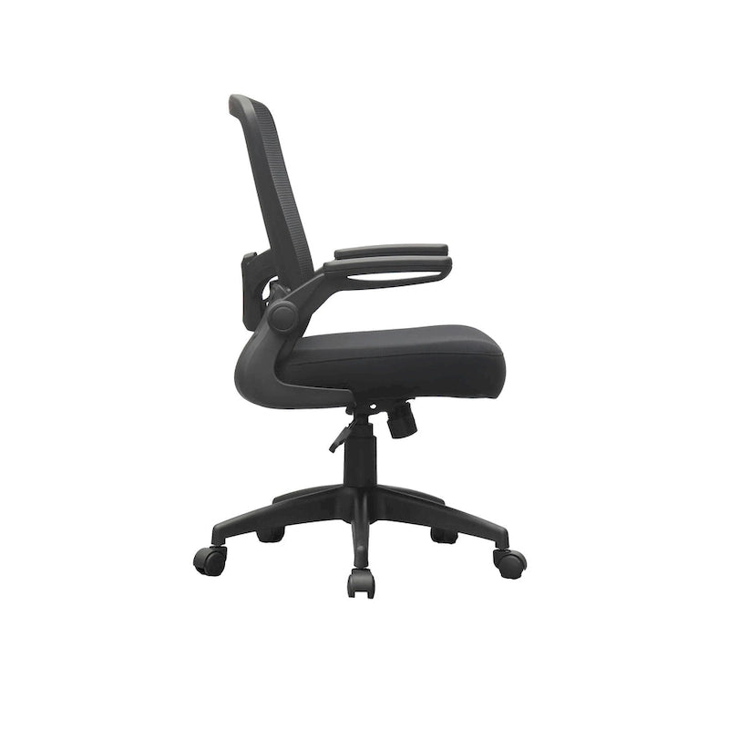 Chaise de bureau BOSS à bras rabattables en maille
