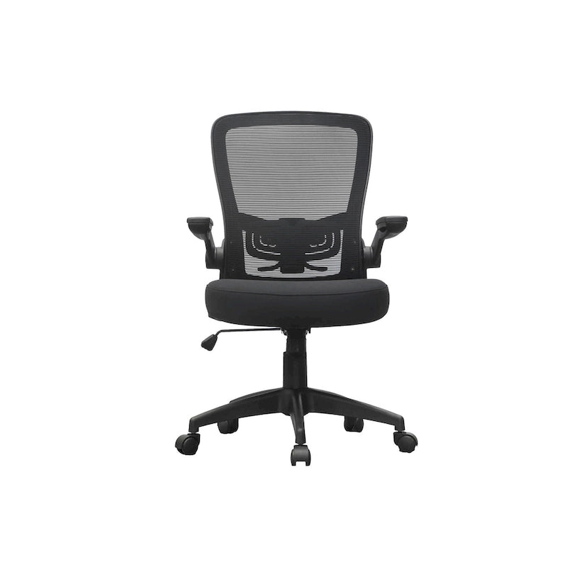 Chaise de bureau BOSS à bras rabattables en maille