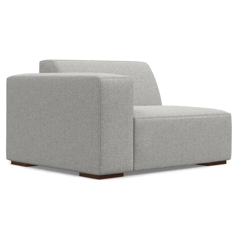 Ensemble canapé modulable 2 places et pouf WYNDENHALL Biggs
