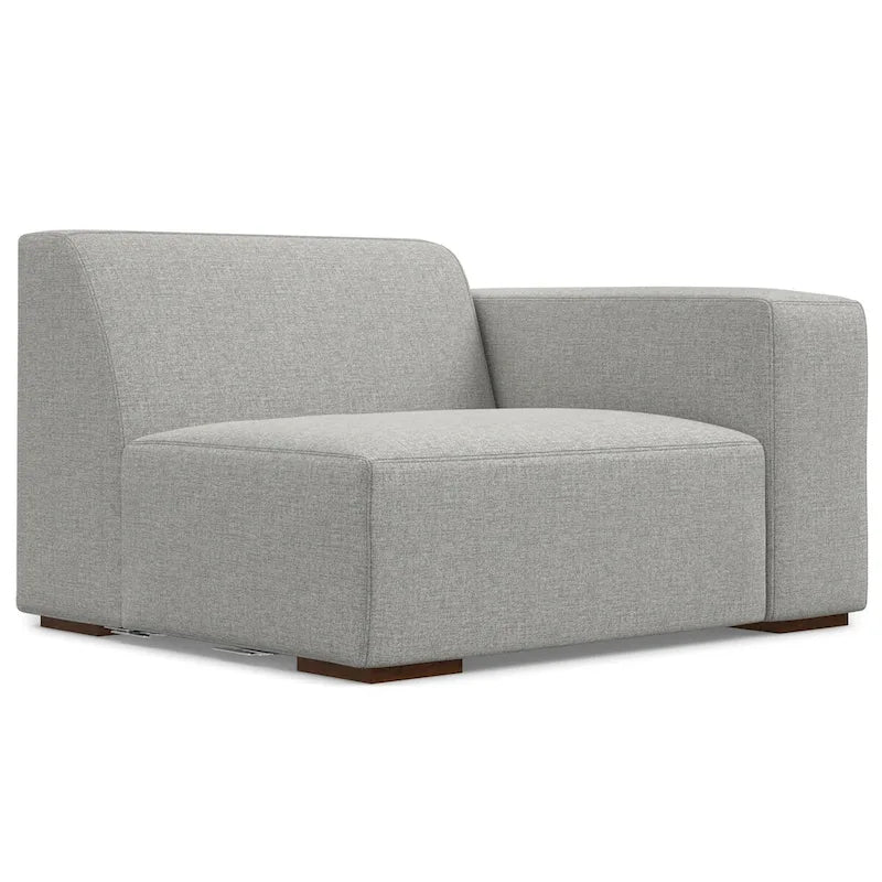 Ensemble canapé modulable 2 places et pouf WYNDENHALL Biggs