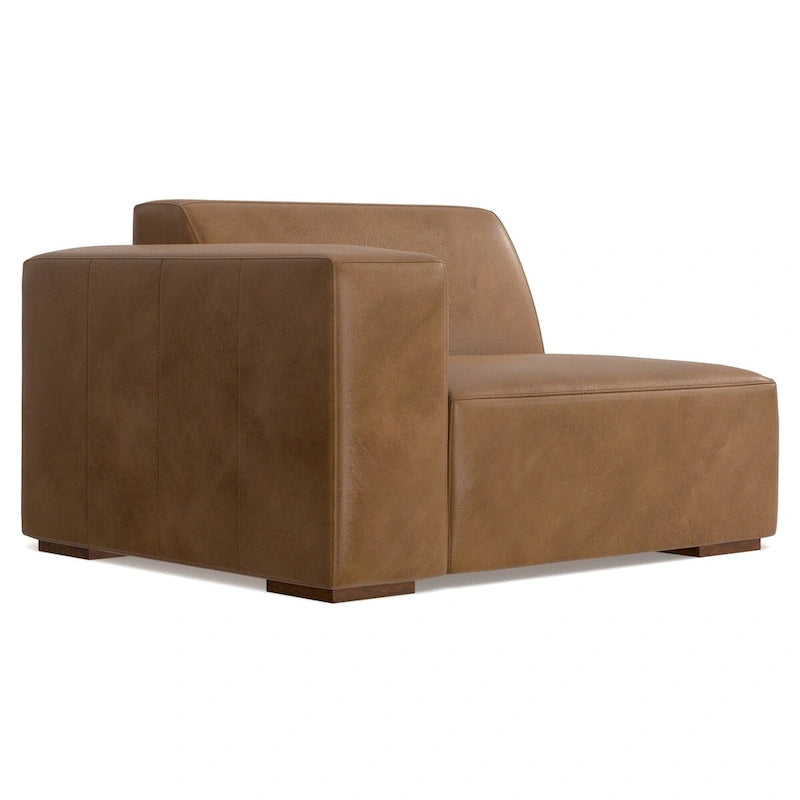 Ensemble canapé modulable 2 places et pouf WYNDENHALL Biggs