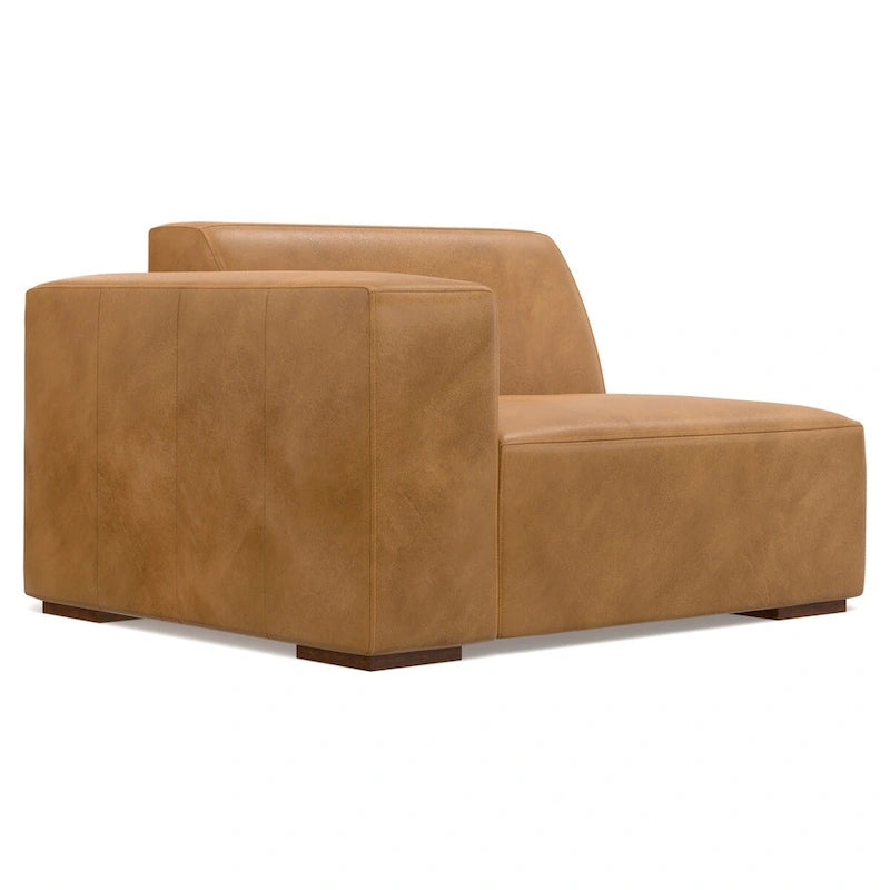 Ensemble canapé modulable 2 places et pouf WYNDENHALL Biggs