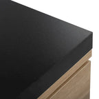 Table basse extensible avec 2 tiroirs de rangement