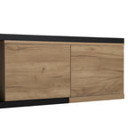Table basse extensible avec 2 tiroirs de rangement
