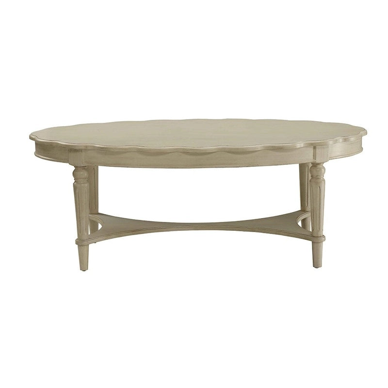 Table basse ACME Fordon en blanc antique